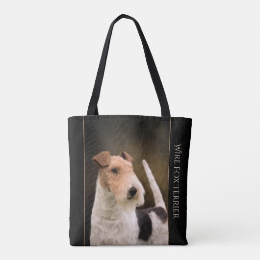 Tas van Wire Fox Terrier (Achterkant)