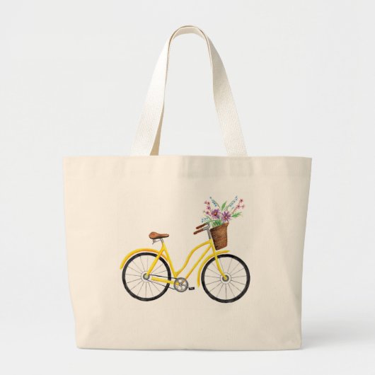 Tas van zoete gele bike (Voorkant)