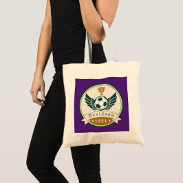 Tas- Voetbal Football - Gepersonaliseerd - Naam to Tote Bag