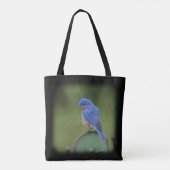 Tas voor blauwe en groene blauwvogel voor vogellov (Achterkant)