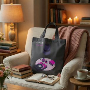 Tas voor boekenclub met eigen naam