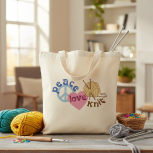 Tas voor Brei Garens en Brei Benodigdheden Tote