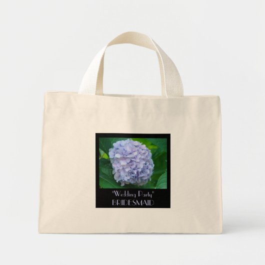 Tas voor bruidsmeisje Hydrangea cadeau bruiloft (Voorkant)