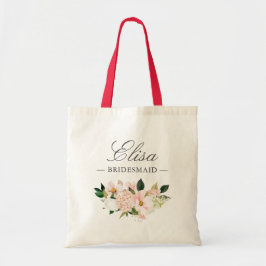 Tas voor bruidsmeisje met bloemen van Blush Hydran