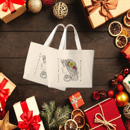 Tas voor bruidsmeisje met eigen ontwerp