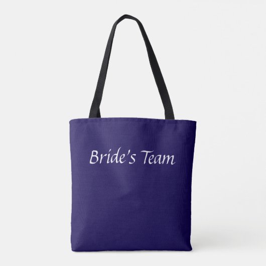 Tas voor bruidsteam (Achterkant)
