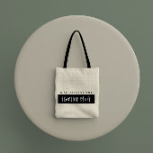 Tas voor cadeautjes voor docenten met een modern w