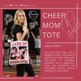 Tas voor cheer mama van eindexamenklas 2027