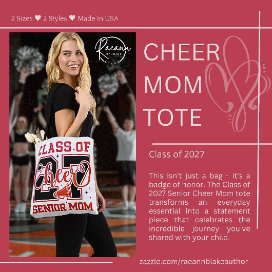 Tas voor cheer mama van eindexamenklas 2027