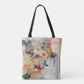 Tas voor Chicken Mixed Media Art Collage (Achterkant)