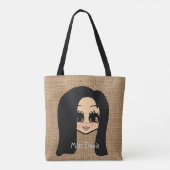 Tas voor de beste leraar - Gepersonaliseerde Caric (Achterkant)