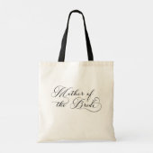 Tas voor de moeder van de bruid Elegante trouwtas (Achterkant)