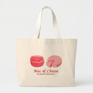 Tas voor de verkoop van Macaron en kaas