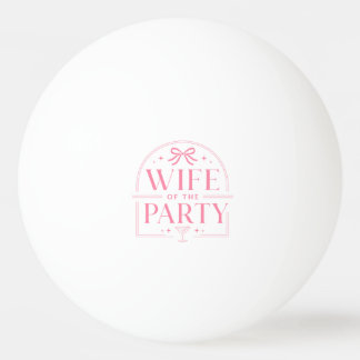 Tas voor de vrouw van het feest pingpongbal