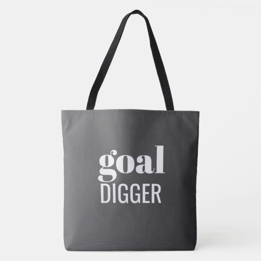 Tas voor de zwarte gradiënt van goal Digger (Voorkant)