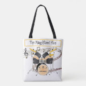 TAS voor een drummer - plus twee Monogrammen (Achterkant)