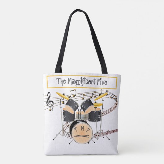 TAS voor een drummer - plus twee Monogrammen (Achterkant)