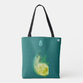 Tas voor een goede Waterverf in Emerald (Achterkant)