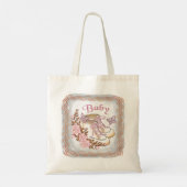 Tas voor eerste schoenen voor baby meisje (Achterkant)