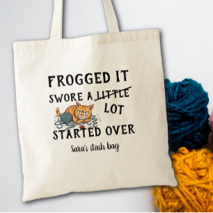 Tas voor garenliefhebbers voor breien en haken