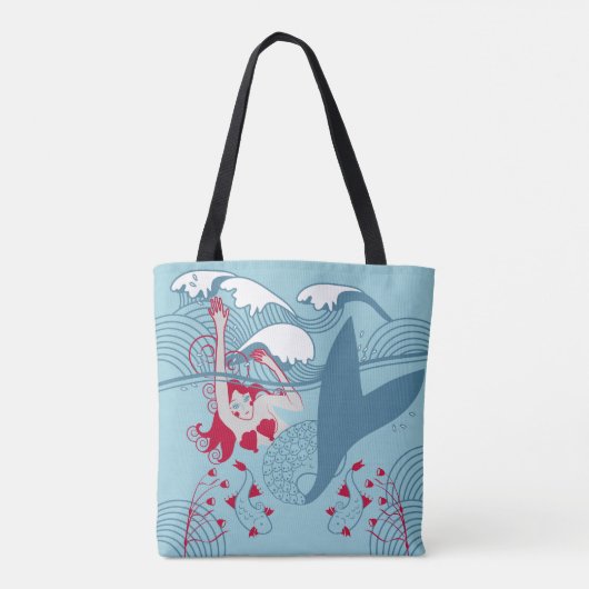 tas voor "haaienaanval" (Achterkant)