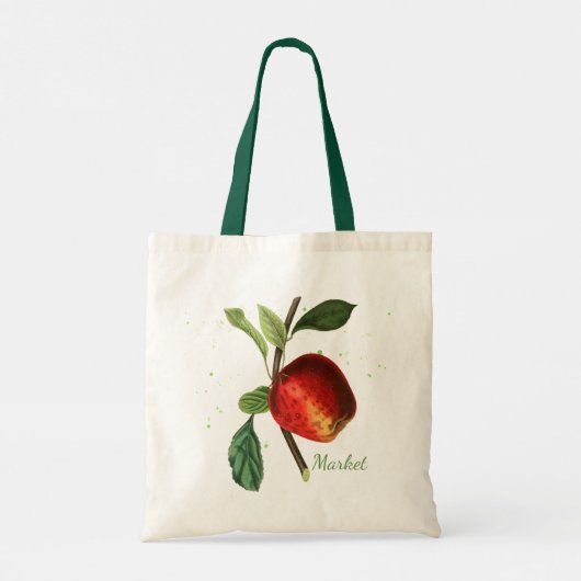 Tas voor herbruikbaar rood appel (Achterkant)