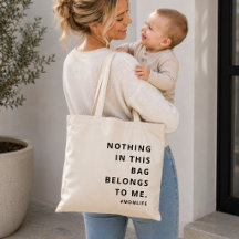 Tas voor het moederschap | Grappige cadeau voor mo