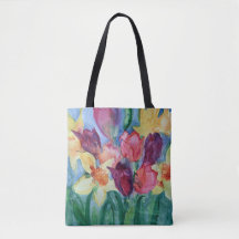 Tas voor het schilderen van de Vibrant Spring Flow