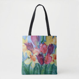 Tas voor het schilderen van de Vibrant Spring Flow