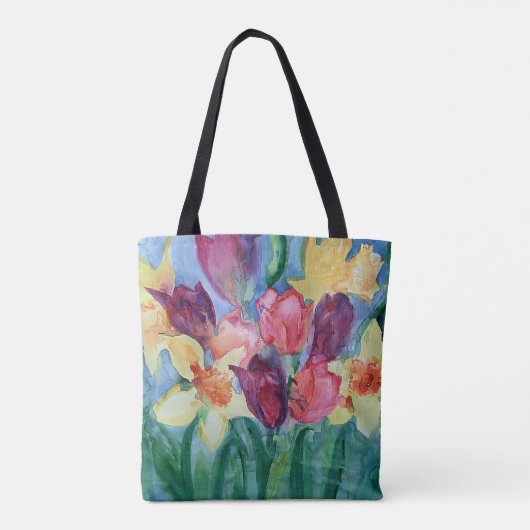 Tas voor het schilderen van de Vibrant Spring Flow (Achterkant)
