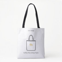 Tas voor Hond Moeder Essentials Koffie Pootjes & T