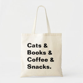 Tas voor katten en boeken