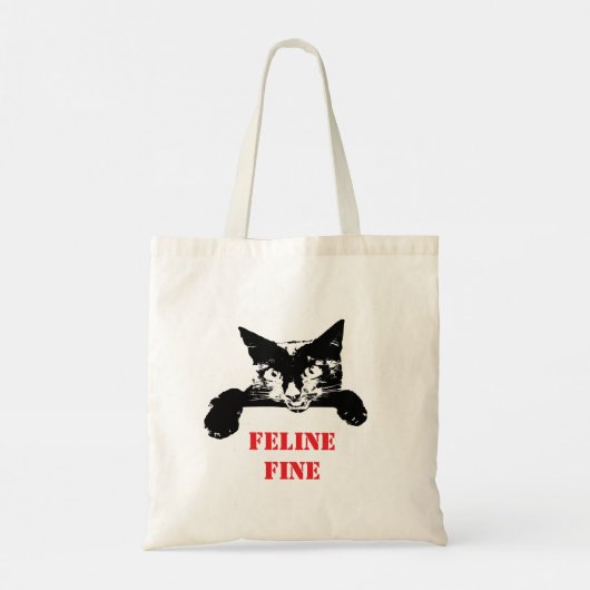 Tas voor kattenliefhebber. (Achterkant)