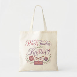 Tas voor kleuterleidster en breister