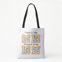 Tas voor konijnenboodschappen.