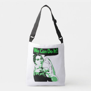 Tas voor Lyme-ziekte bewustzijn "We Can Do It"
