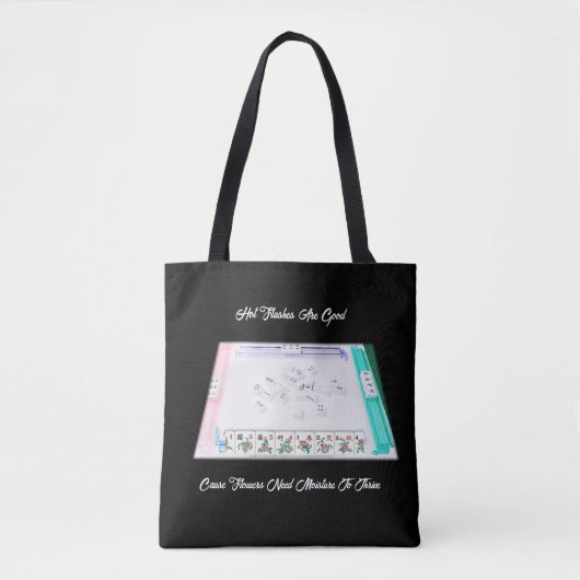 Tas voor mahjongliefhebbers met opvliegers (Voorkant)
