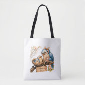Tas voor Moeder thuis - Vogeltje - Cute cadeau (Voorkant)