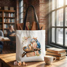 Tas voor Moeder thuis - Vogeltje - Cute cadeau