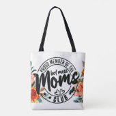 Tas voor Moederdag: Hot Mess Moeder Tote (Achterkant)