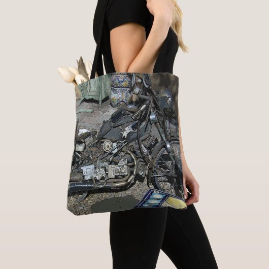 Tas voor motorrijwielen (Dichtbij)