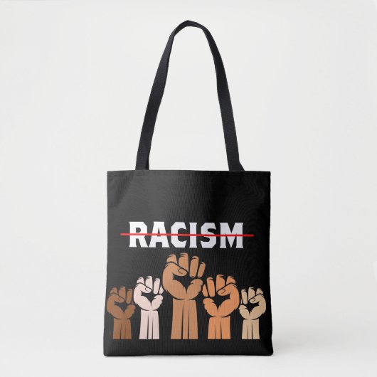 Tas voor multiShade-feesten tegen racisme (Voorkant)