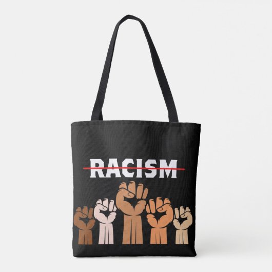 Tas voor multiShade-feesten tegen racisme (Achterkant)