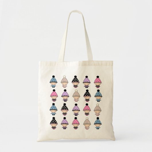 Tas voor nieuwe moeder met veel baby's (Voorkant)