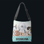 Tas voor persoonlijk Hondenliefhebber<br><div class="desc">Moet van het Collectie van de Honden houden Persoonlijk Puppy Tas die een serie van schattige Puppys met inbegrip van Husky,  Sheepdog,  Golden Doodle,  Corgi,  Spaniel,  Mountain Dog,  Bulldog en Schnauzer Grote gift voor Hondenliefhebbers kenmerkt</div>