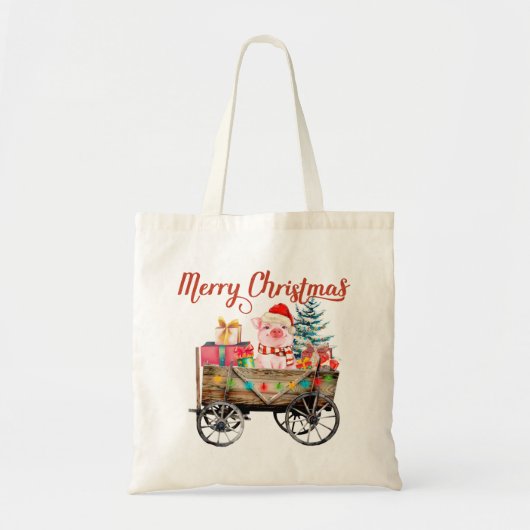 Tas voor prettige kerstmis (Voorkant)