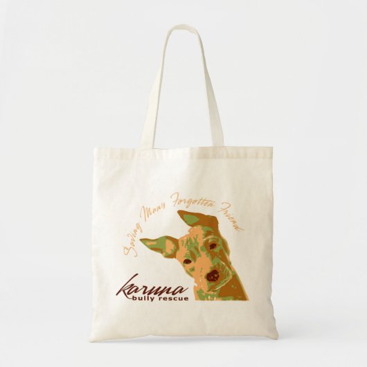 tas voor redding van karuna bully (Voorkant)