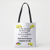 Tas voor schoolbusassistent (Voorkant)