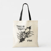 Tas voor snoep of een poets van de Grim Reaper (Achterkant)