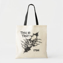 Tas voor snoep of een poets van de Grim Reaper